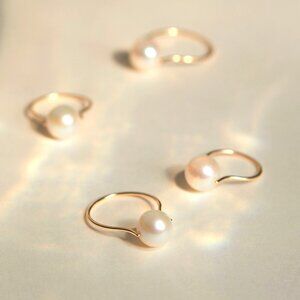 Catbird Gumball Pearl Ring